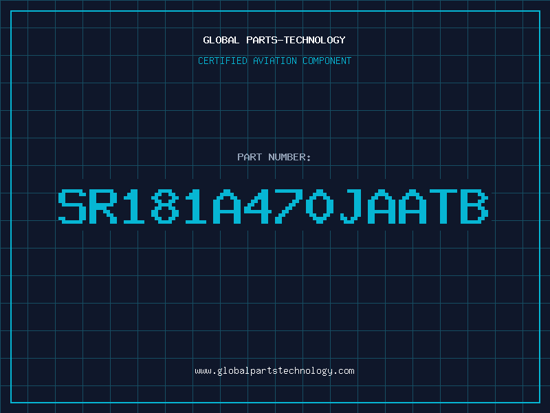 Aviation Part SR181A470JAATB