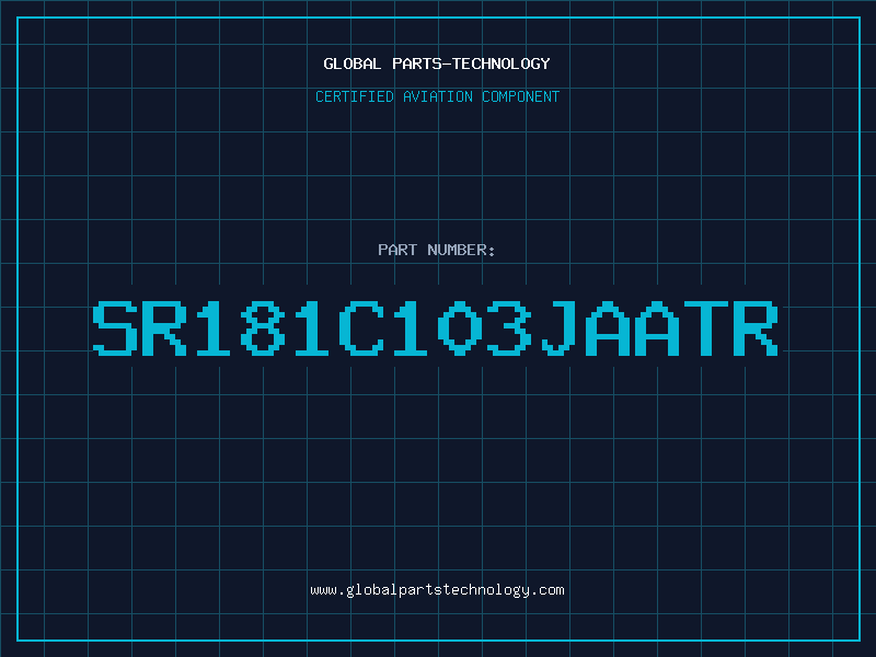 Aviation Part SR181C103JAATR
