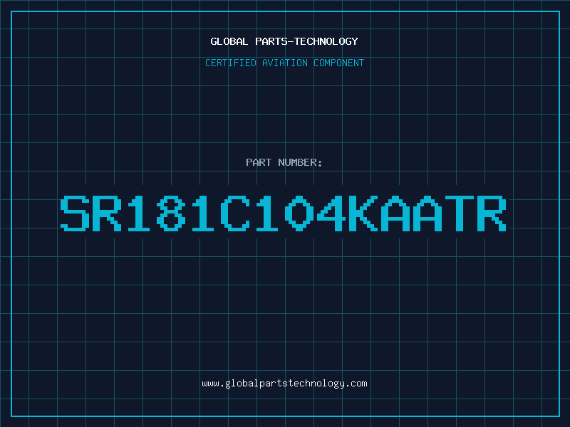 Aviation Part SR181C104KAATR