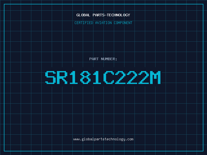 Aviation Part SR181C222M
