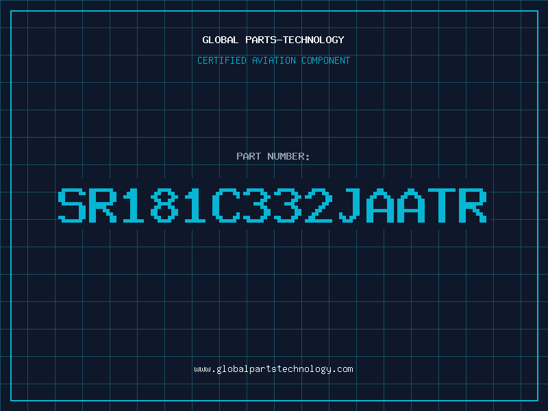 Aviation Part SR181C332JAATR