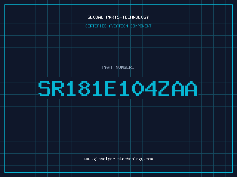 Aviation Part SR181E104ZAA