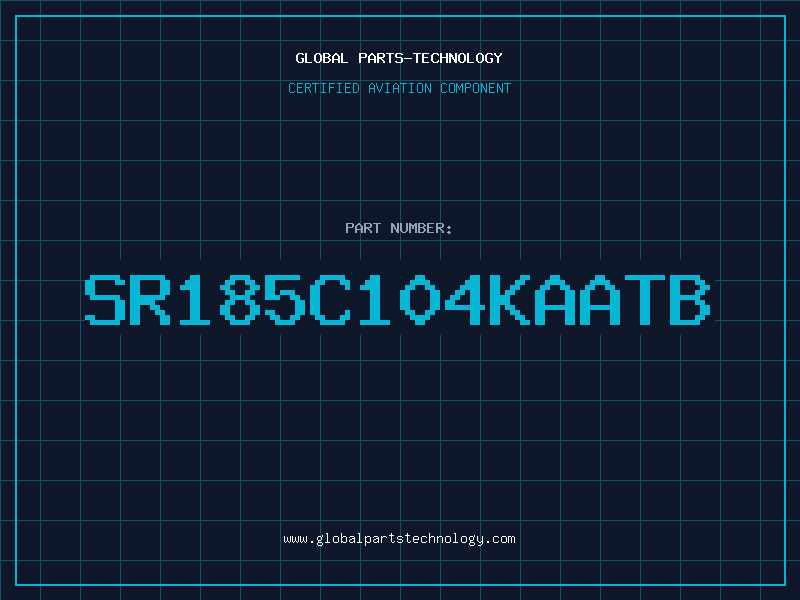 Aviation Part SR185C104KAATB
