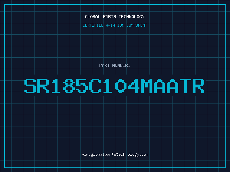 Aviation Part SR185C104MAATR