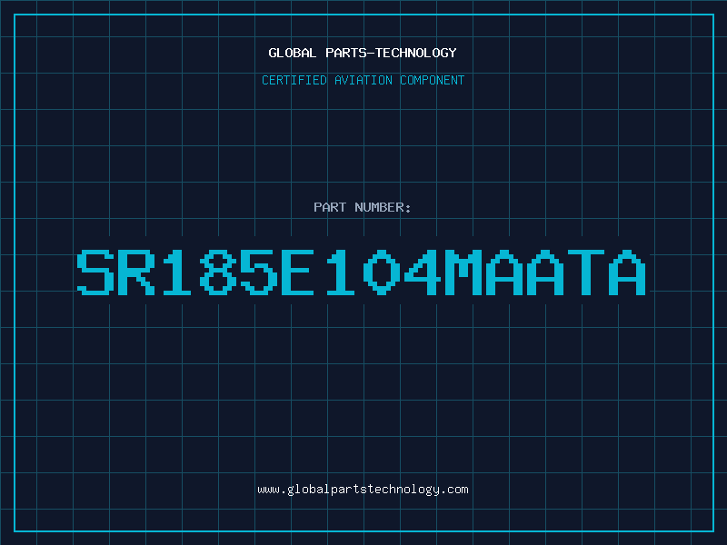 Aviation Part SR185E104MAATA