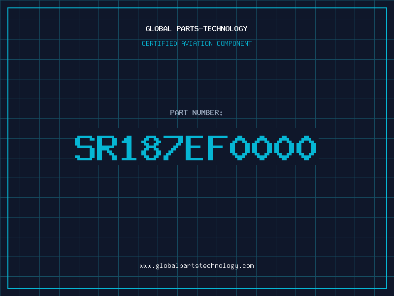 Aviation Part SR187EF0000