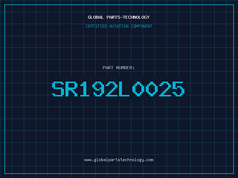 Aviation Part SR192L0025