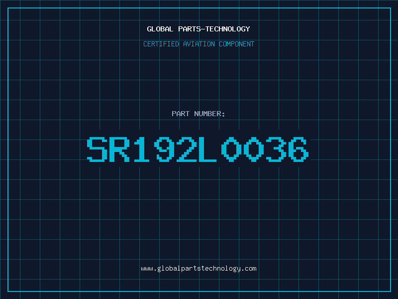 Aviation Part SR192L0036