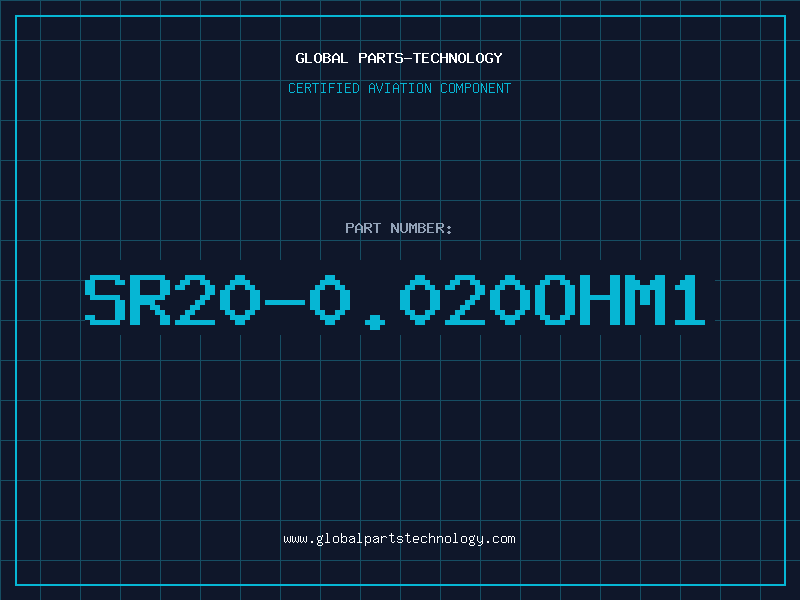 Aviation Part SR20-0.020OHM1