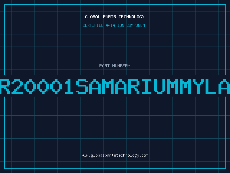 Aviation Part SR20001SAMARIUMMYLAR