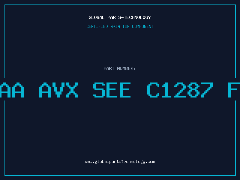 Aviation Part SR201A681FAA AVX See C1287 for History