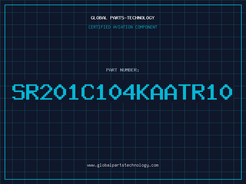Aviation Part SR201C104KAATR10