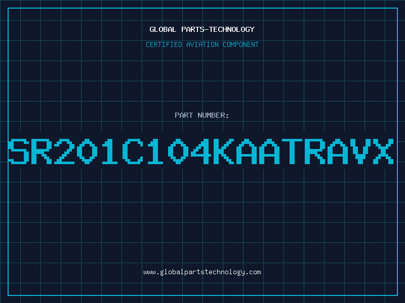 Aviation Part SR201C104KAATRAVX