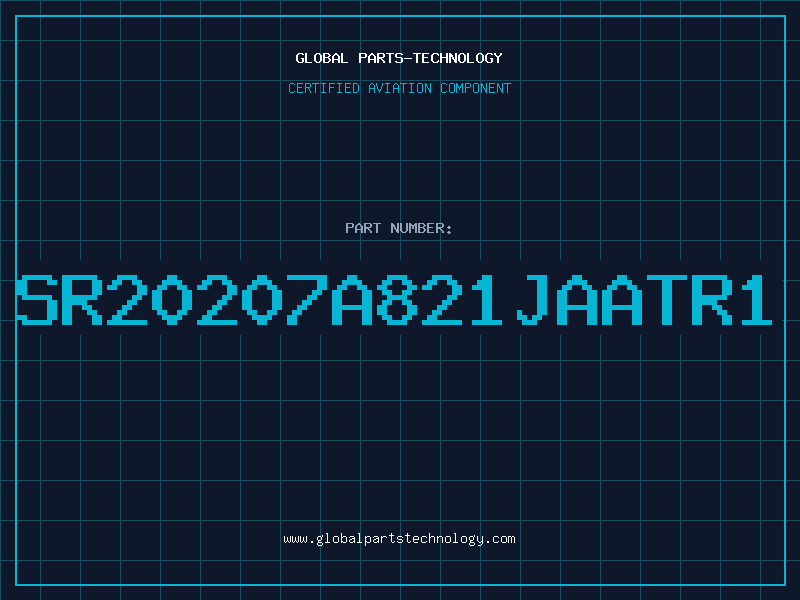Aviation Part SR20207A821JAATR1