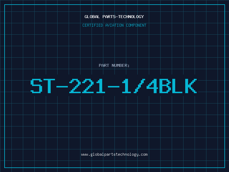 Aviation Part ST-221-1/4BLK