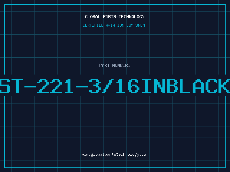 Aviation Part ST-221-3/16INBLACK