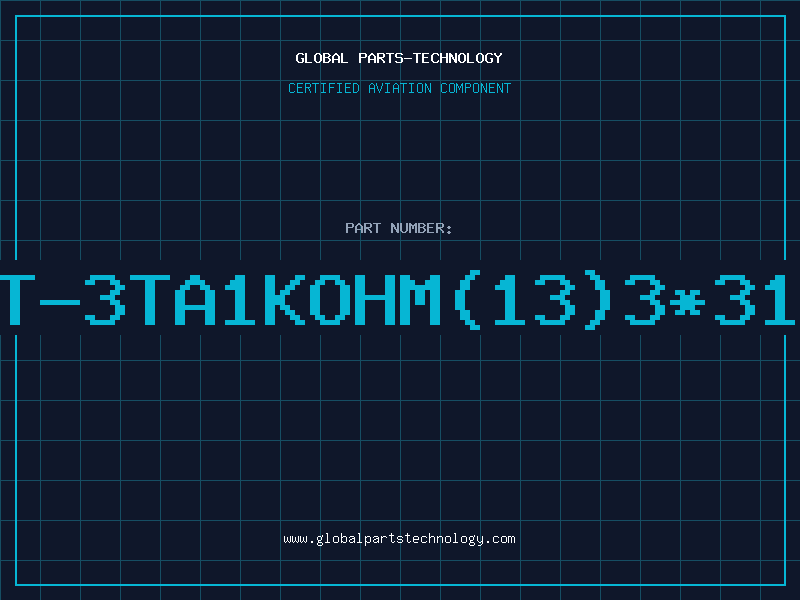 Aviation Part ST-3TA1KOHM(13)3*31K