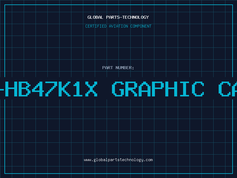 Aviation Part ST-HB47K1X GRAPHIC CARD