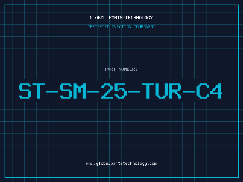 Aviation Part ST-SM-25-TUR-C4