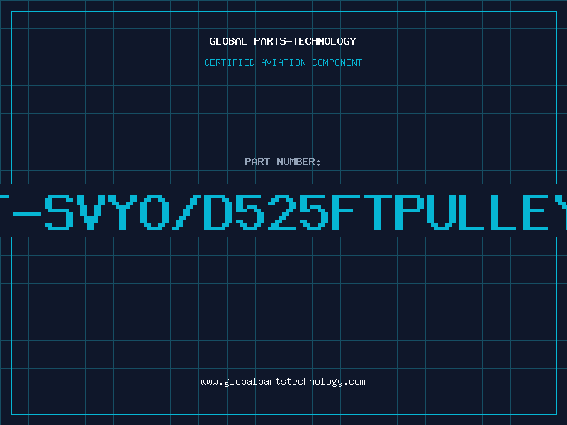 Aviation Part ST-SVYO/D525FTPULLEYE