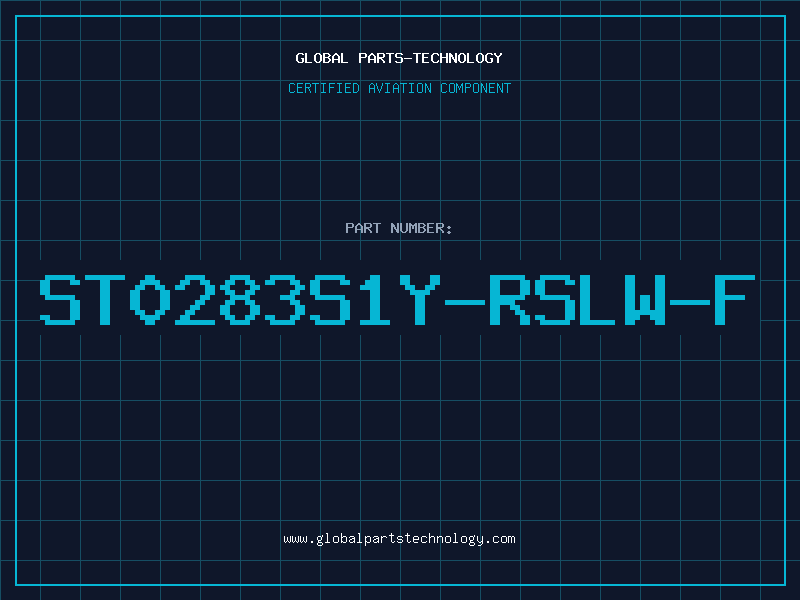 Aviation Part ST0283S1Y-RSLW-F
