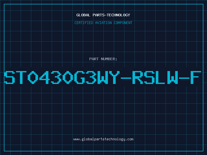 Aviation Part ST0430G3WY-RSLW-F