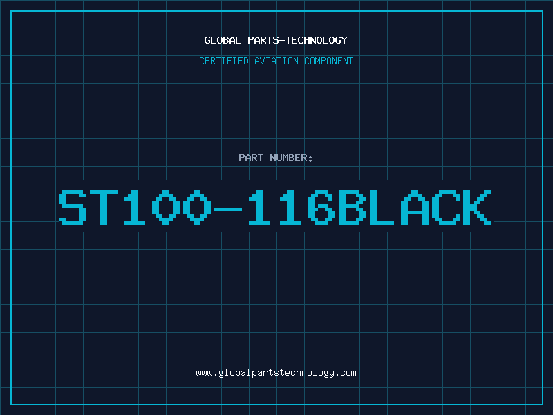 Aviation Part ST100-116BLACK
