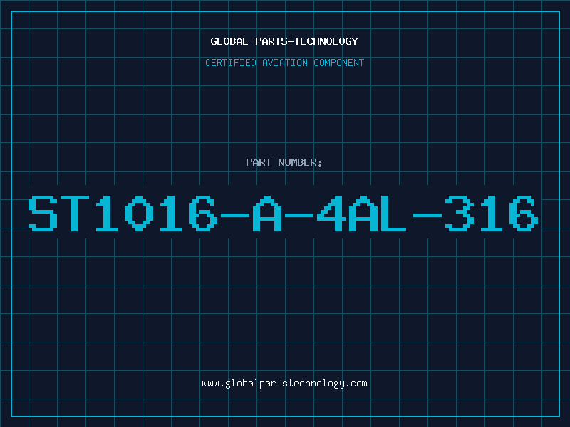 Aviation Part ST1016-A-4AL-316