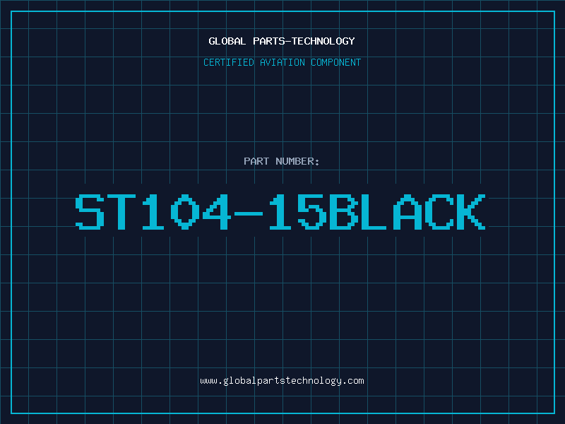 Aviation Part ST104-15BLACK