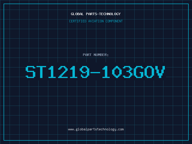 Aviation Part ST1219-103GOV