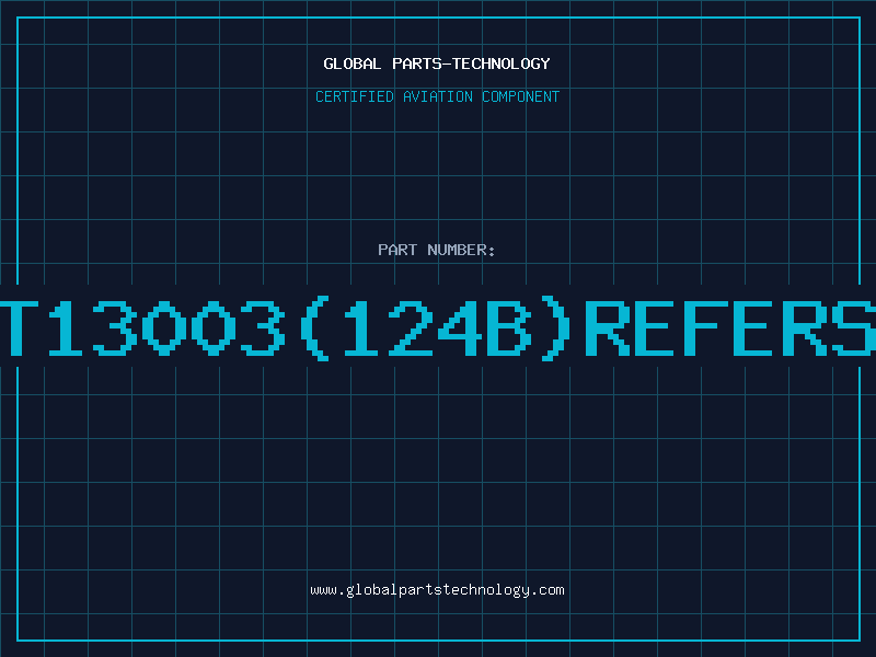 Aviation Part ST13003(124B)REFERSP