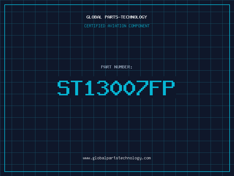 Aviation Part ST13007FP