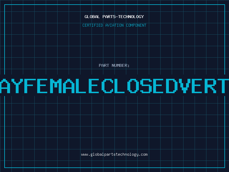Aviation Part ST15-1212WAYFEMALECLOSEDVERTICALHEADER