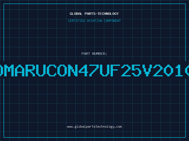 Aviation Part SanyoMarucon47uF25V20101005