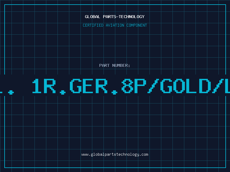 Aviation Part St-L. 1r.ger.8p/Gold/L=11