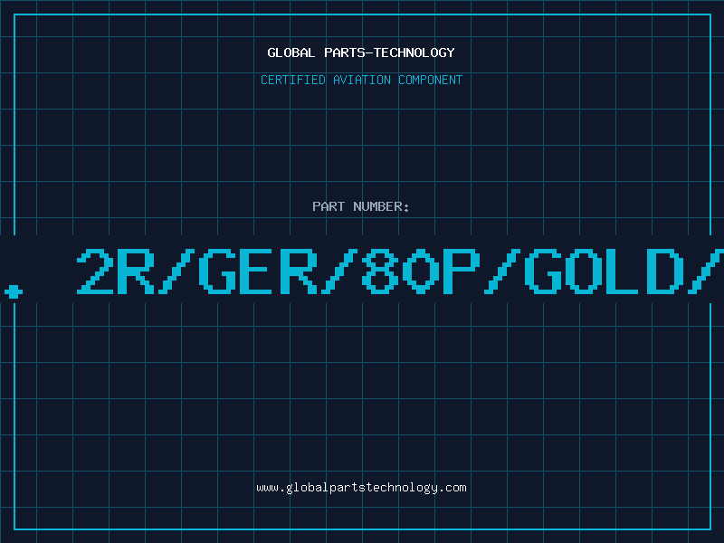 Aviation Part St-L. 2r/ger/80p/GOLD/L=12