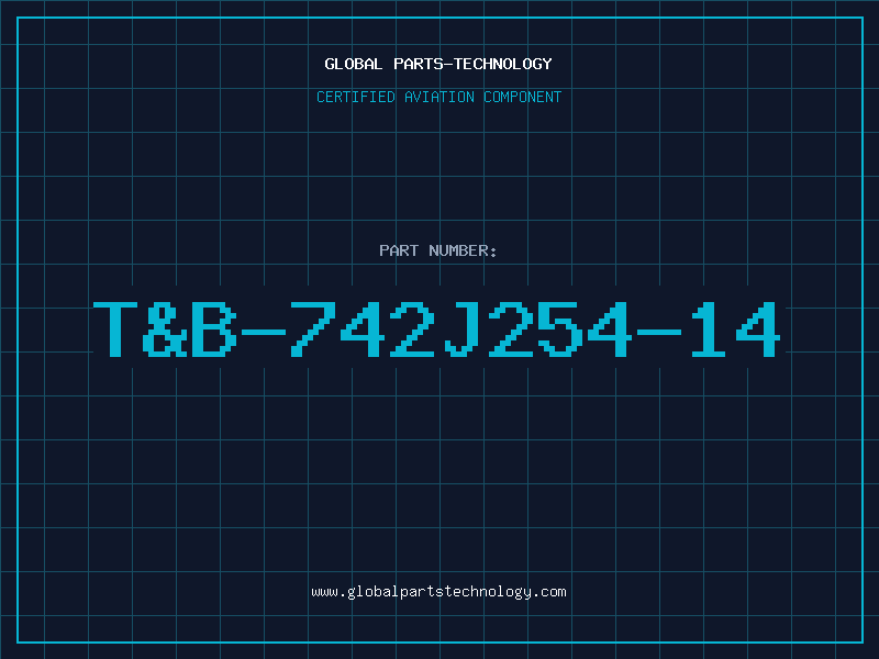 Aviation Part T&B-742J254-14