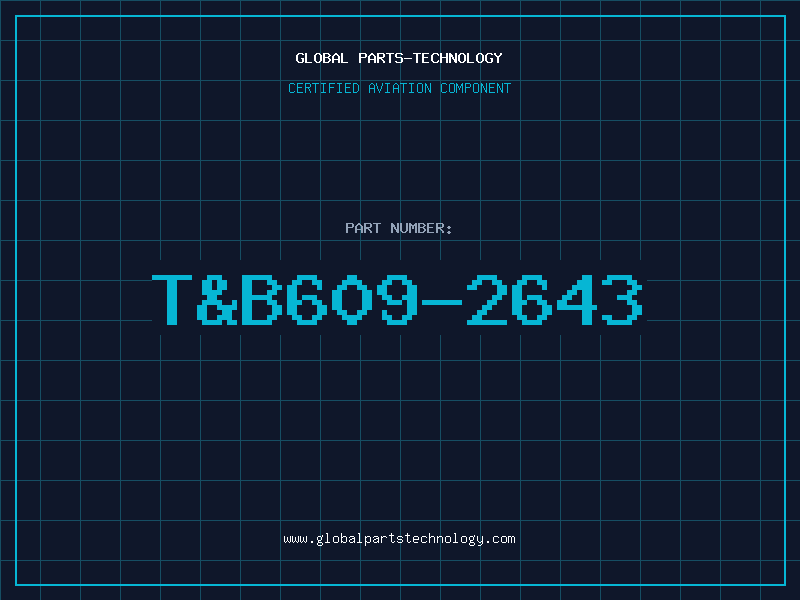 Aviation Part T&B609-2643