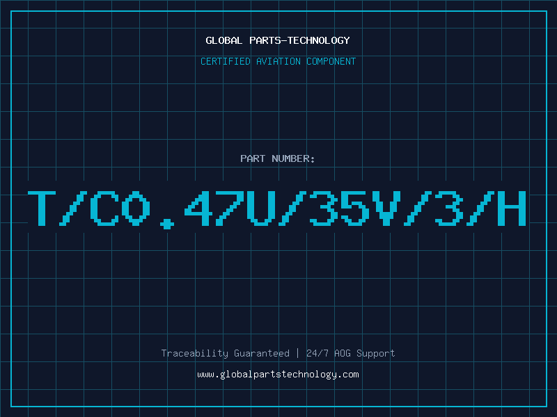 Aviation Part T/C0.47U/35V/3/H