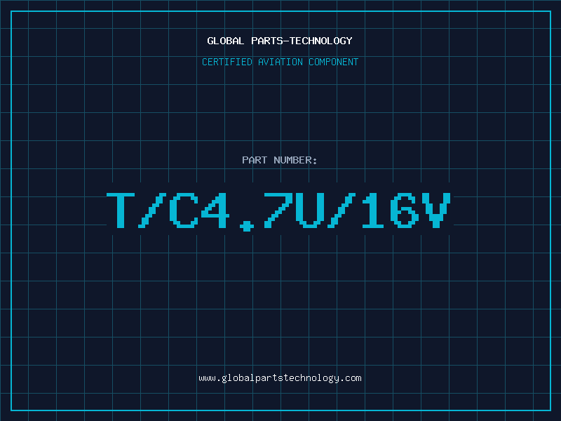 Aviation Part T/C4.7U/16V