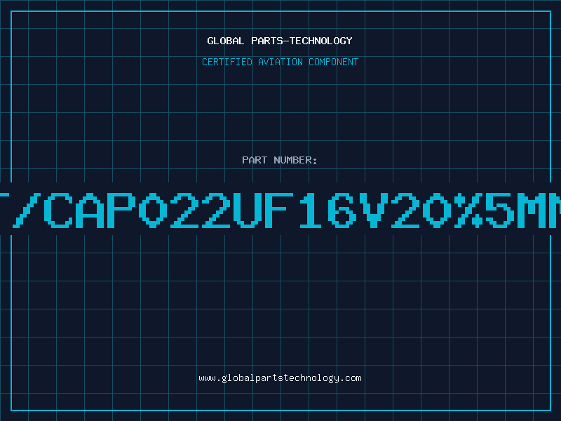 Aviation Part T/CAP022UF16V20%5MM