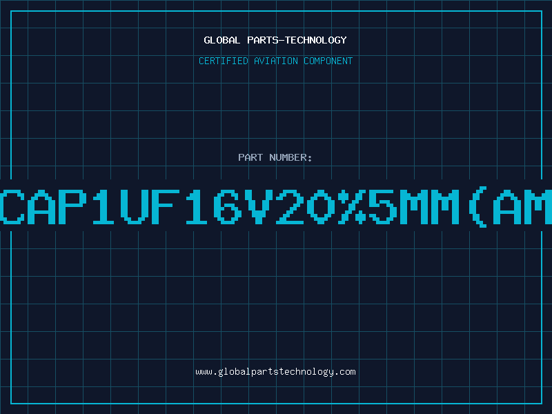 Aviation Part T/CAP1UF16V20%5MM(AMMO