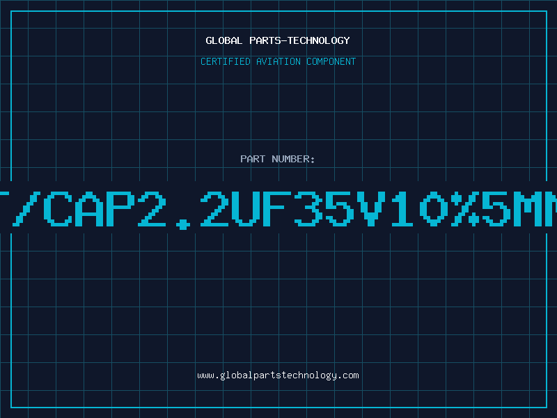 Aviation Part T/CAP2.2UF35V10%5MM