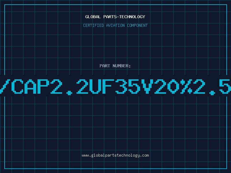 Aviation Part T/CAP2.2UF35V20%2.5M