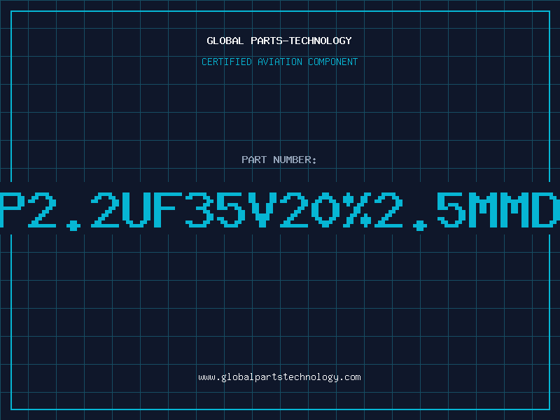 Aviation Part T/CAP2.2UF35V20%2.5MMD/C92