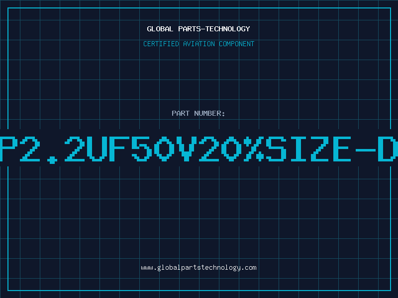 Aviation Part T/CAP2.2UF50V20%SIZE-D(T+R
