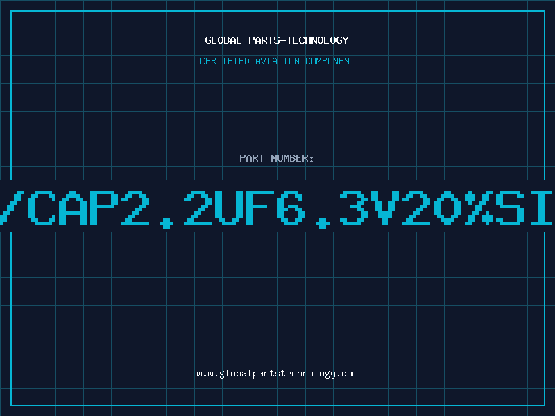 Aviation Part T/CAP2.2UF6.3V20%SIZ