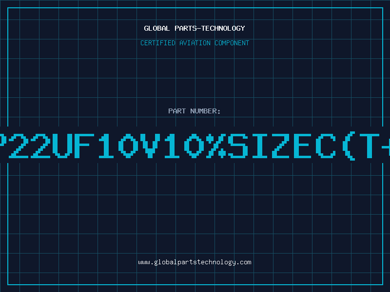 Aviation Part T/CAP22UF10V10%SIZEC(T+R)97