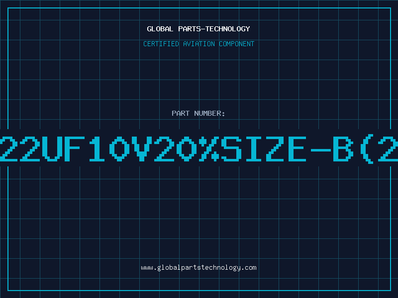 Aviation Part T/CAP22UF10V20%SIZE-B(2K/R00
