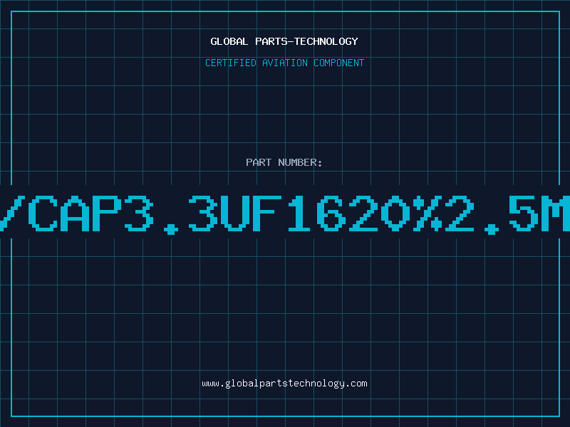Aviation Part T/CAP3.3UF1620%2.5MM